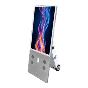 32“ Outdoor lithium battery poster