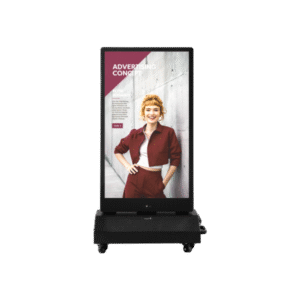 55“Lithium battery outdoor double-sided digital signage