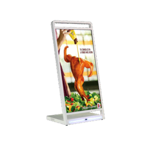 43″Indoor lithium battery L-shaped digital signage